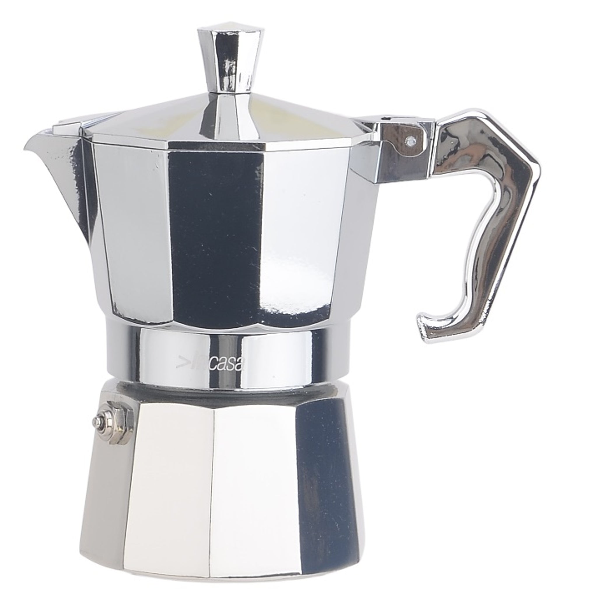 Incasa Silver Electro Plated Alloy Coffee Percolator