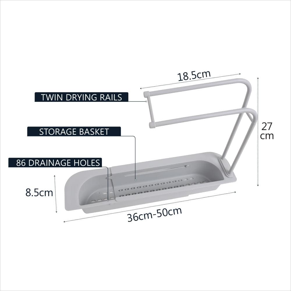 White Magic Sink Organiser