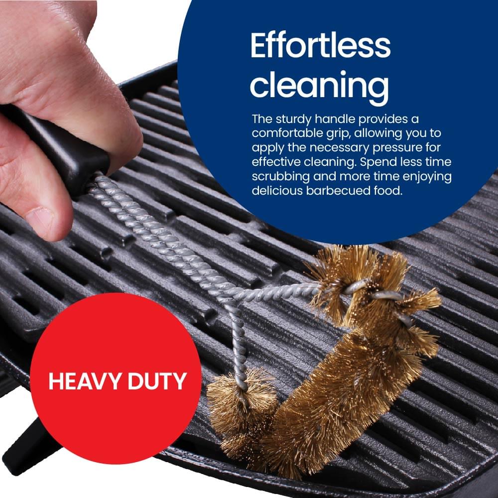 Small Brass Spiral Barbecue Brush