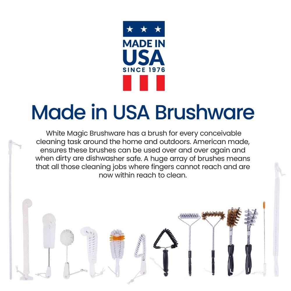 Small Brass Spiral Barbecue Brush