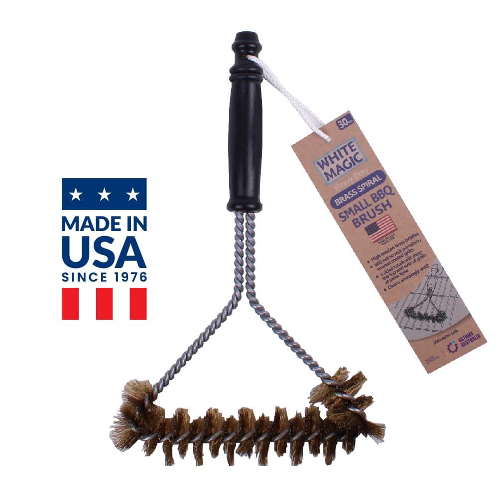 Small Brass Spiral Barbecue Brush