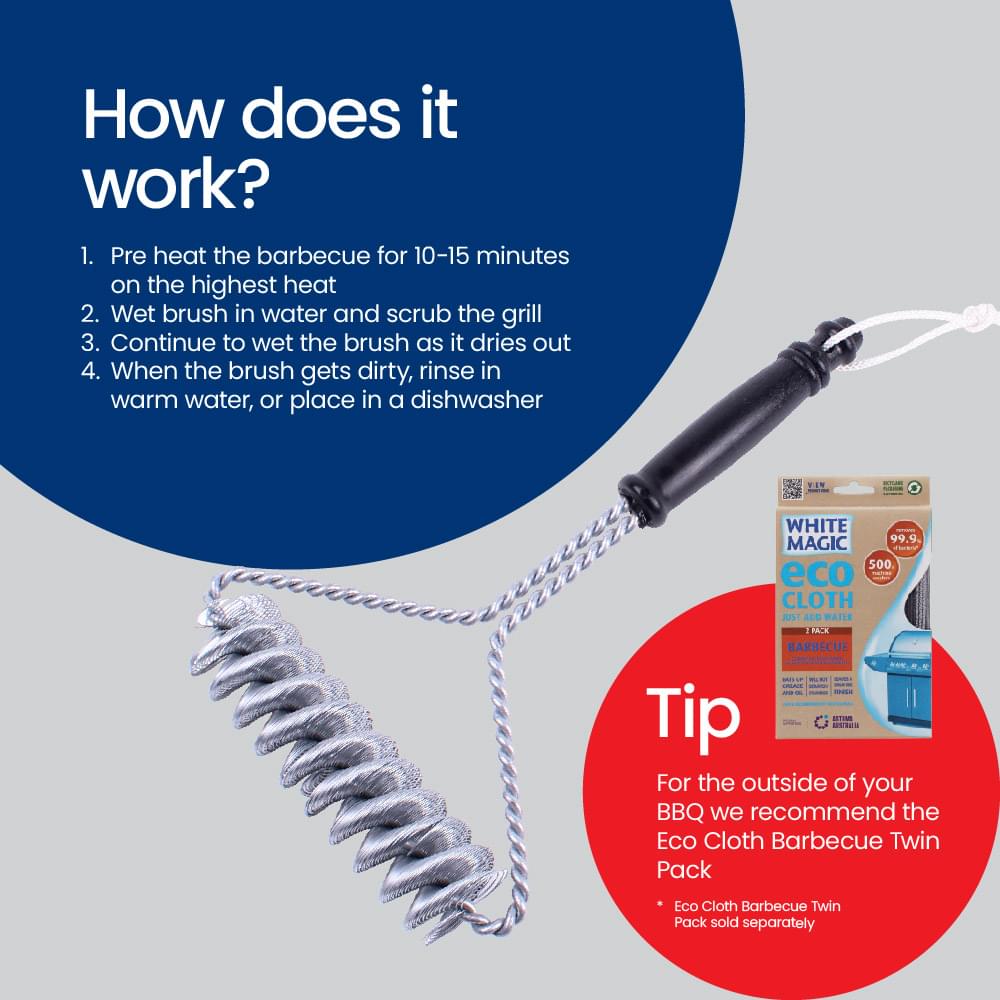 Small Double Helix BBQ Brush