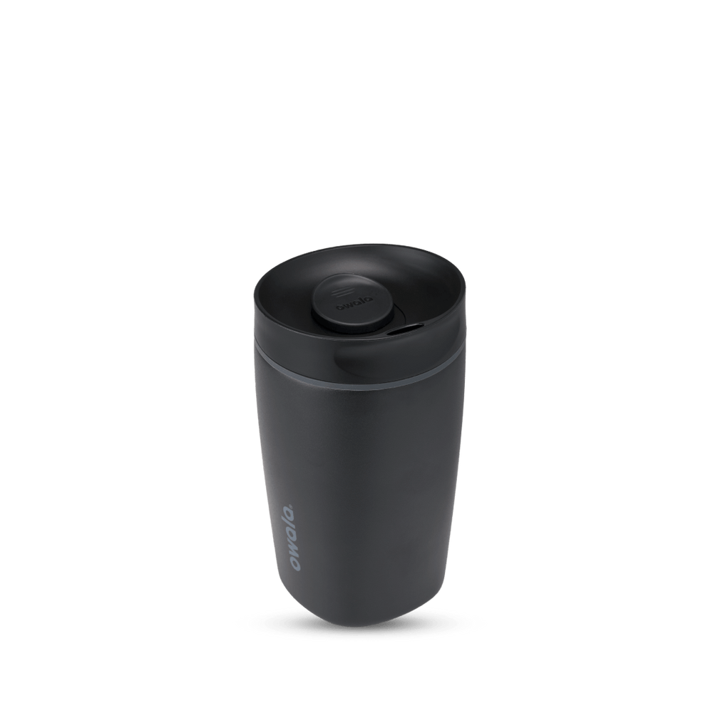 Owala SmoothSip Slider Travel Mug 12oz - Very Very Dark