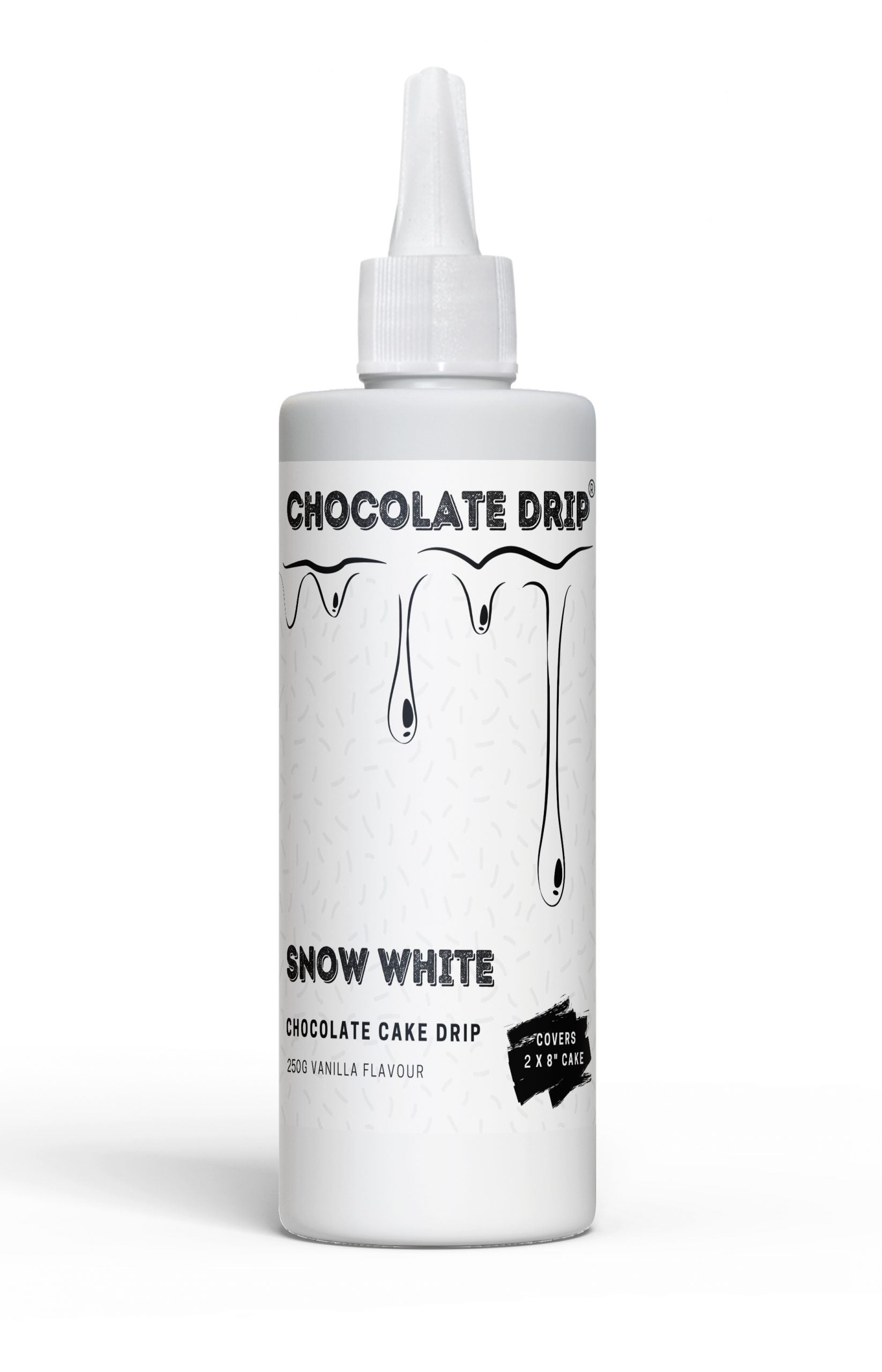 Chocolate Drip 250g Snow White