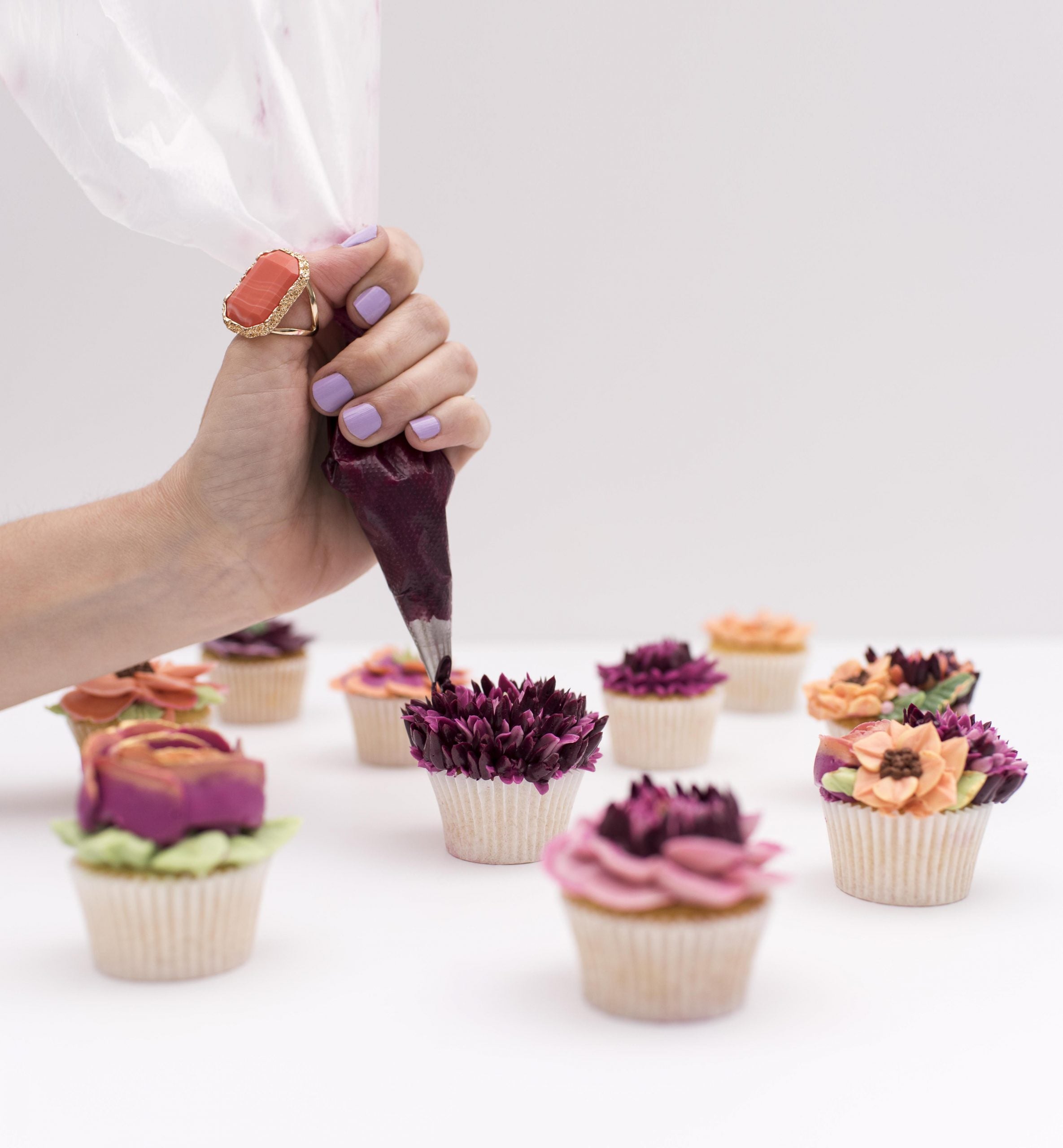 LOYAL Piping Tip Set Sophia Floral