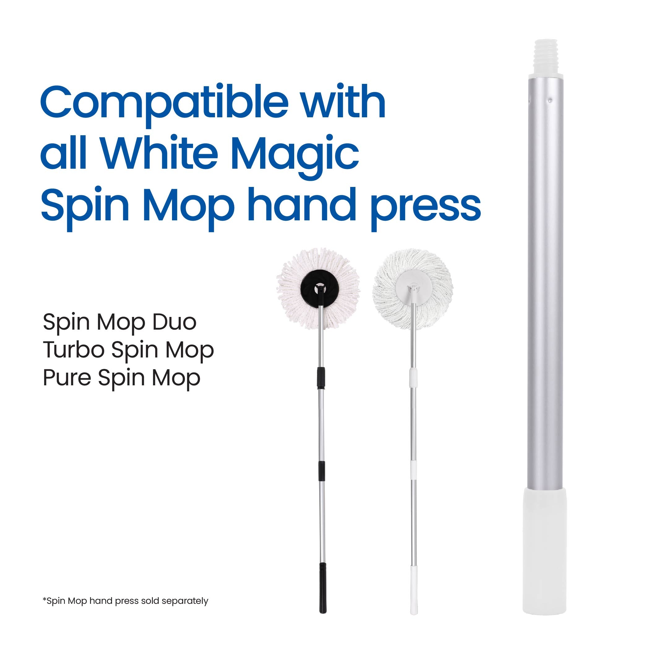 Spin Mop Hand Press Extension