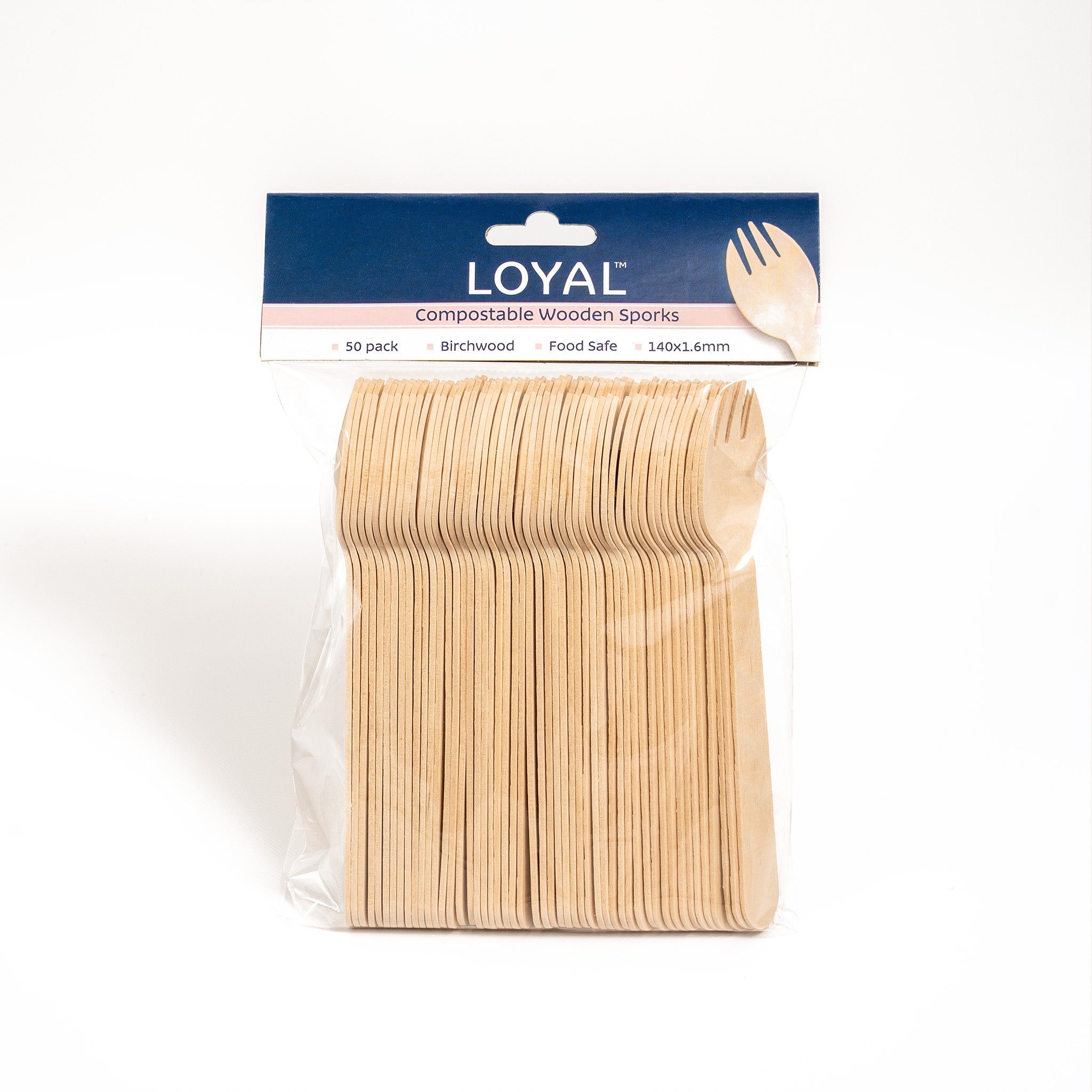 LOYAL Compostable Wooden Spork