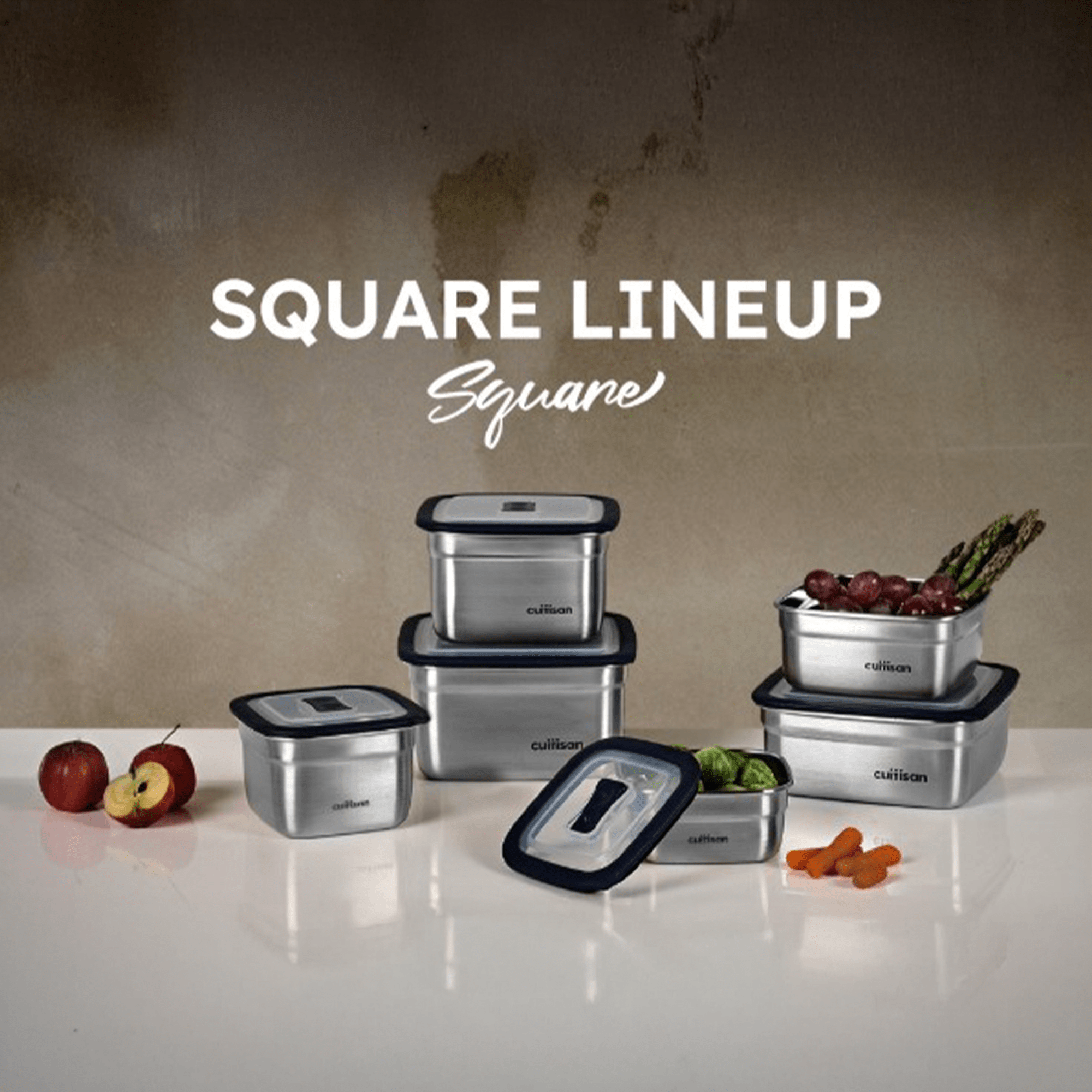 Cuitisan Square Plus Container No.11 (1600ml)