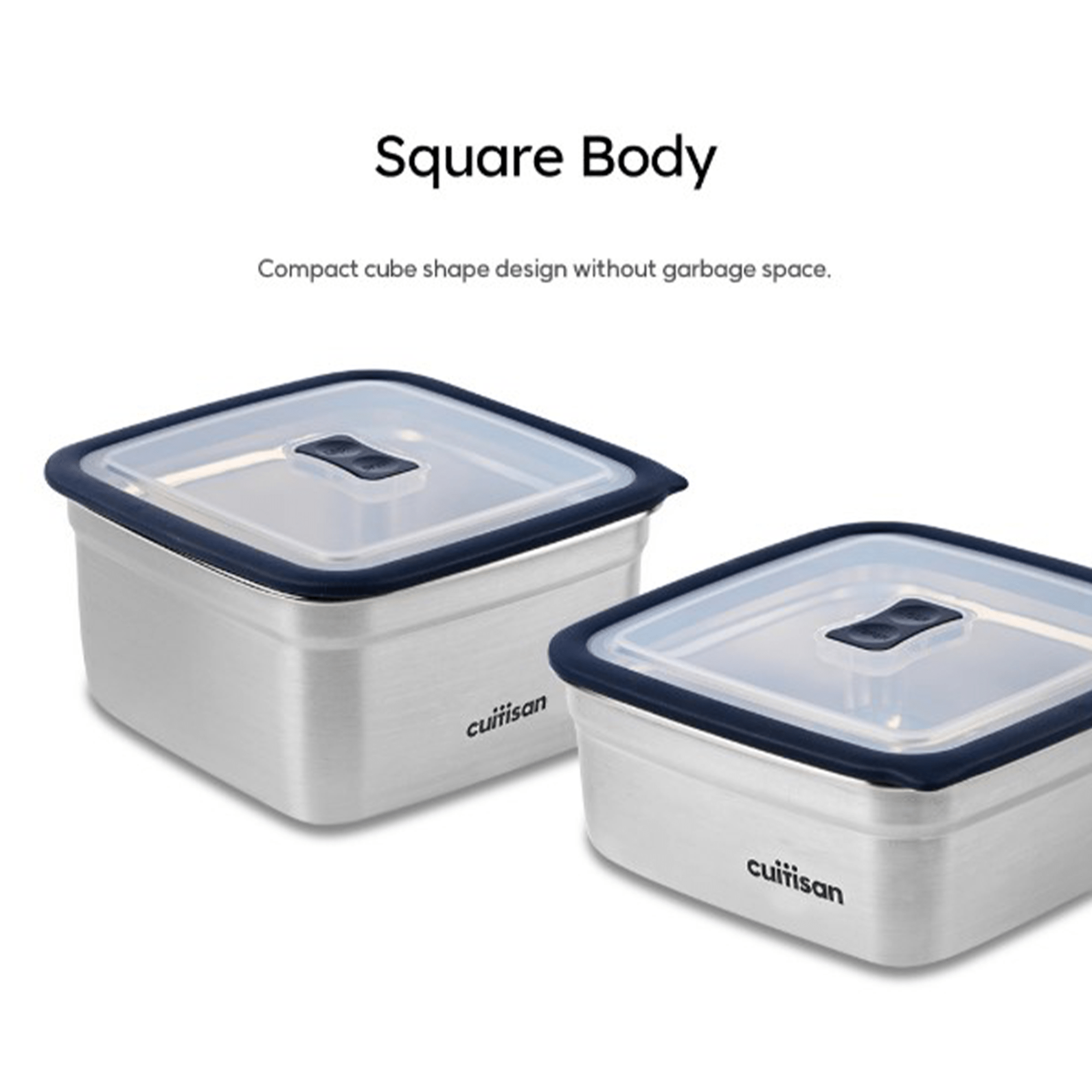 Cuitisan Square Plus Container No.7 (750ml)