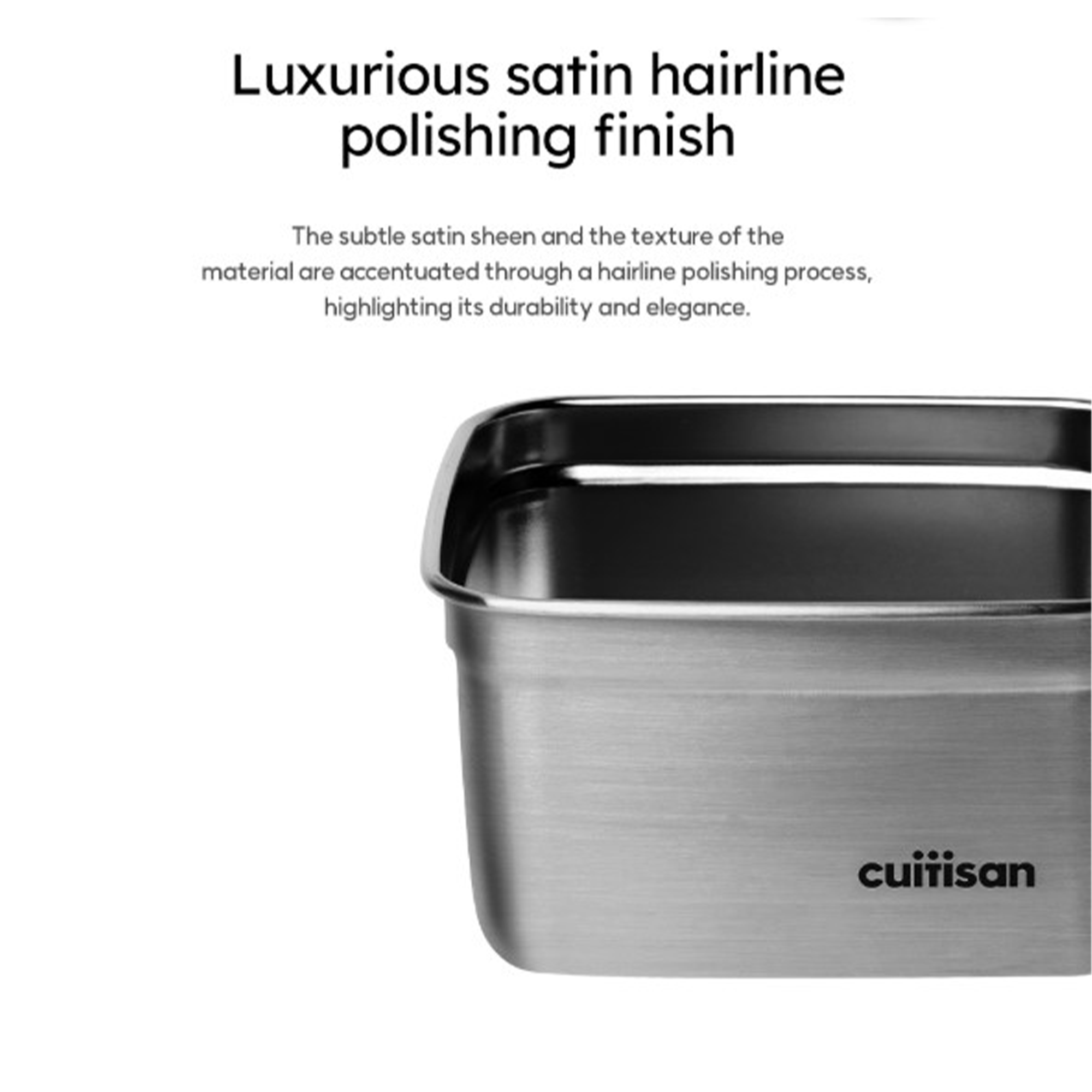 Cuitisan Square Plus Container No.8 (1000ml)