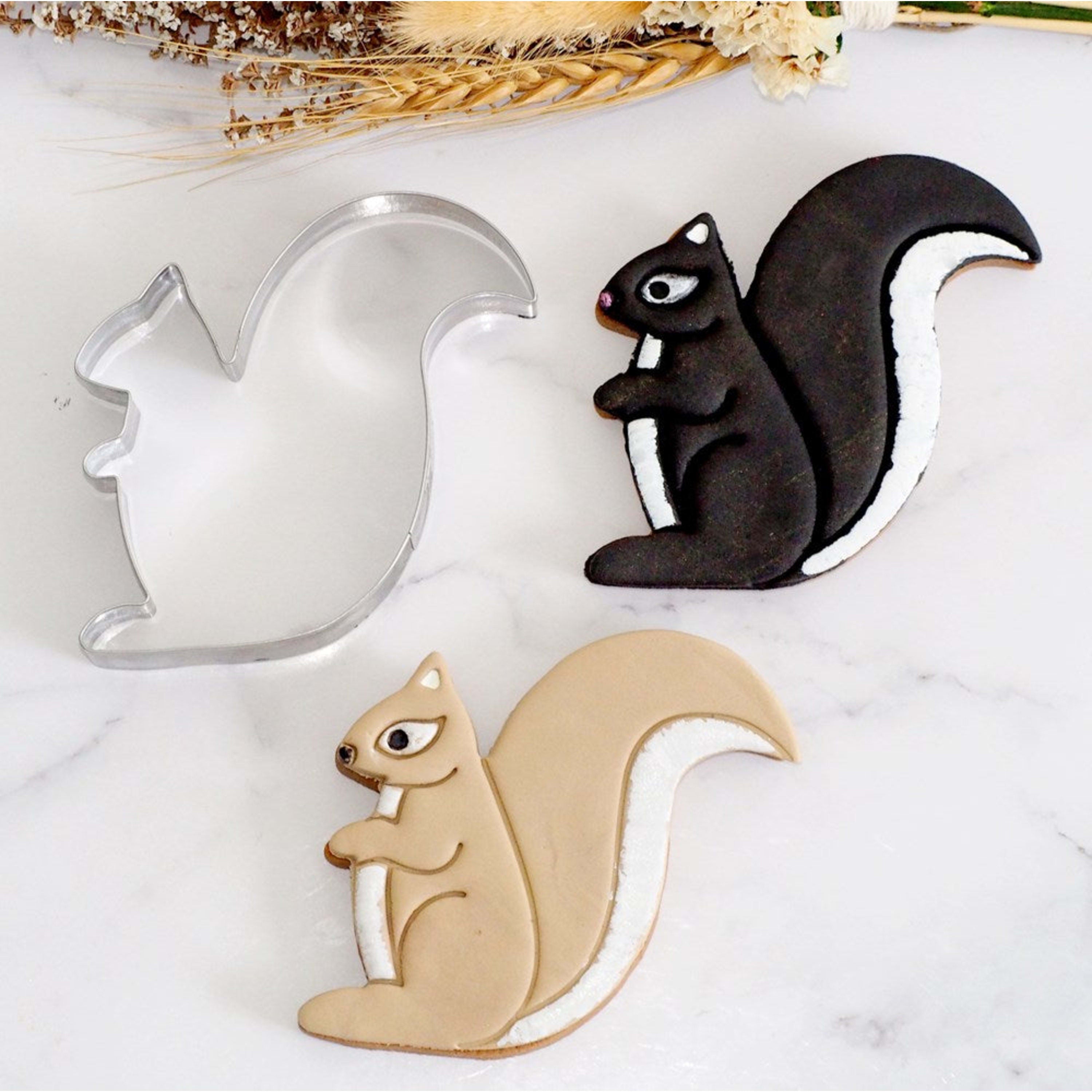 Sweet Themes Squirrel or Skunk Cookie Cutter
