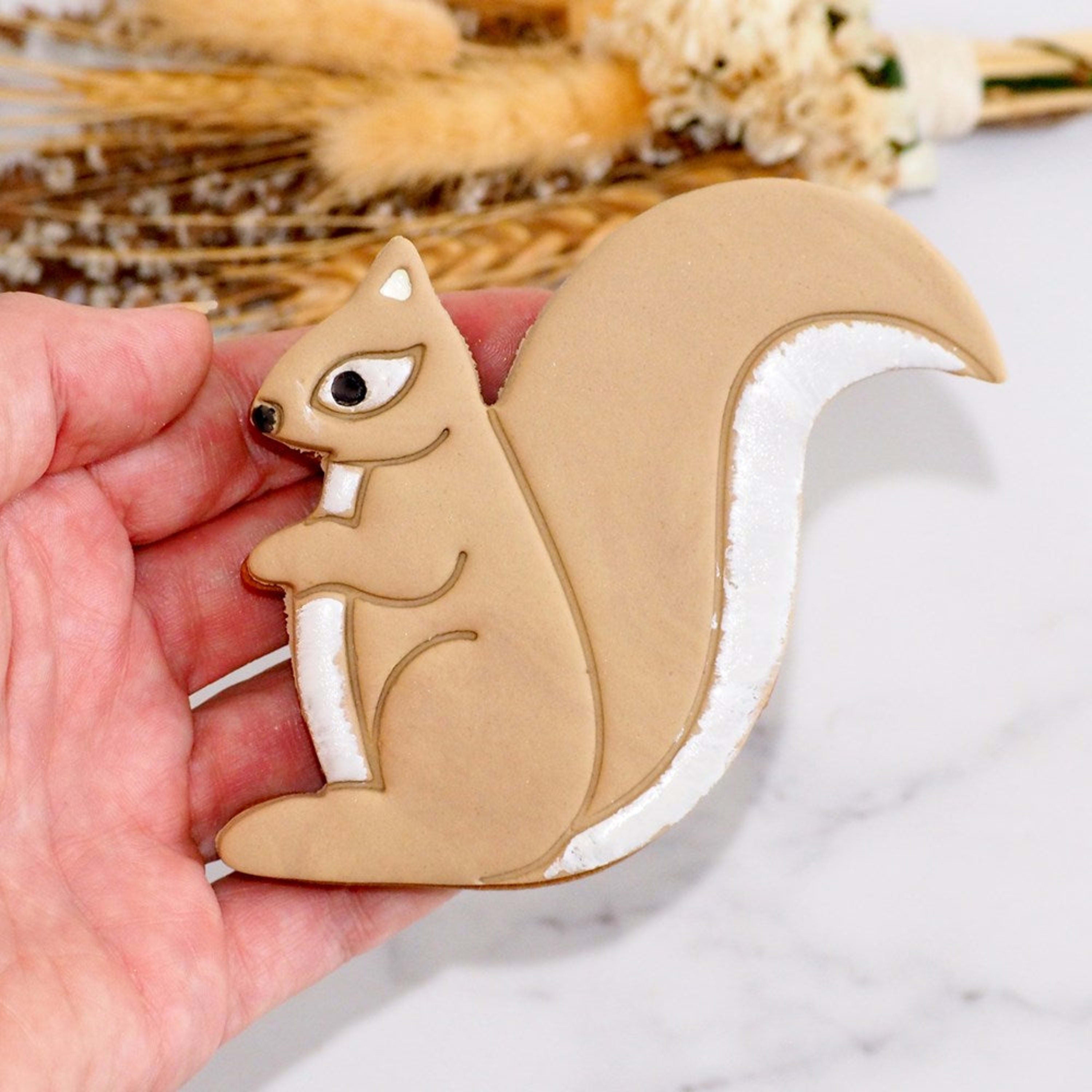 Sweet Themes Squirrel or Skunk Cookie Cutter