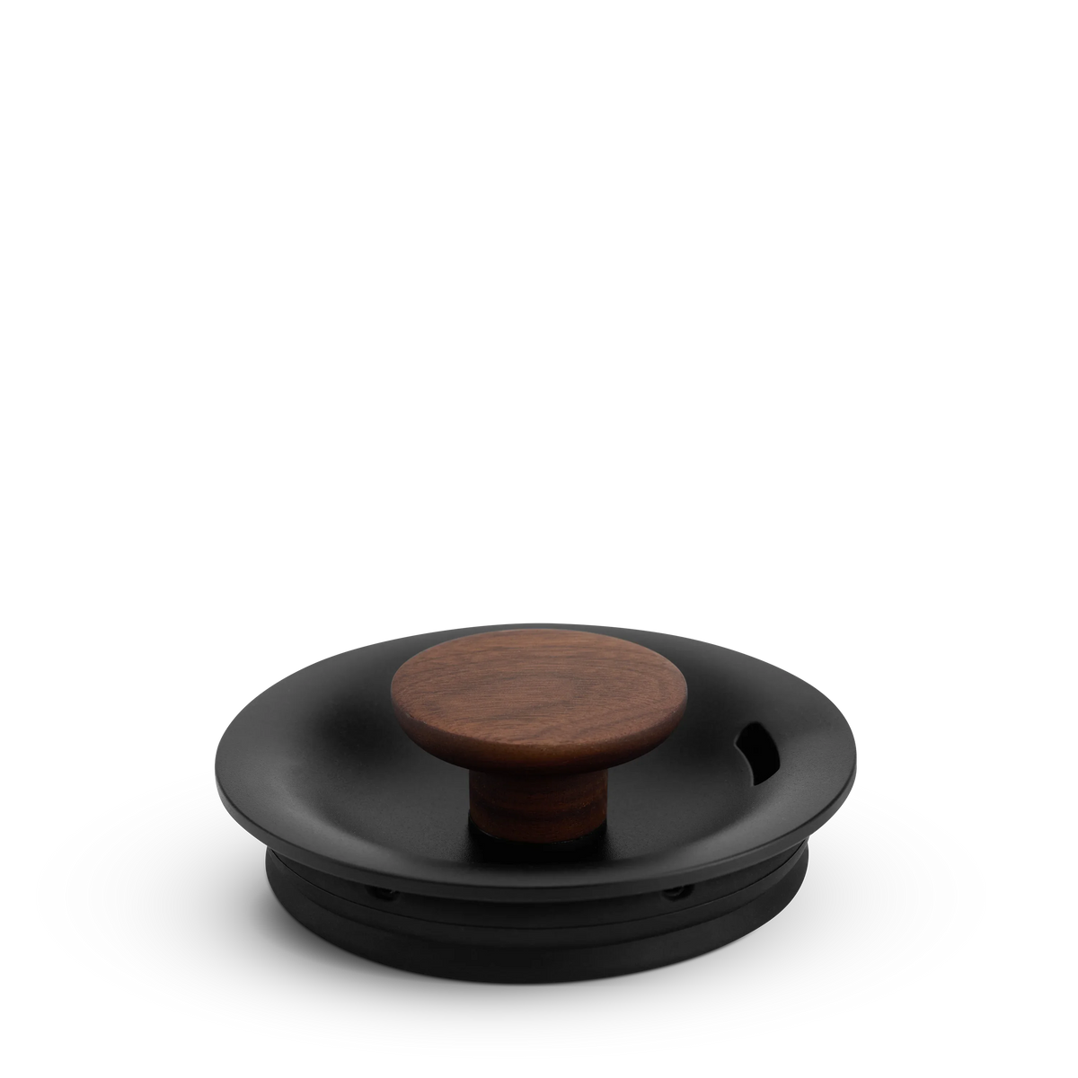 Fellow Stagg EKG Pro Studio Lid with Lid Pull - Matte Black and Walnut