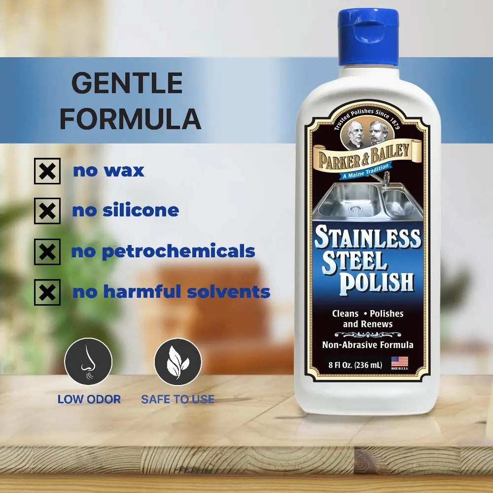 Parker & Bailey Stainless Steel Cleaner & Polish