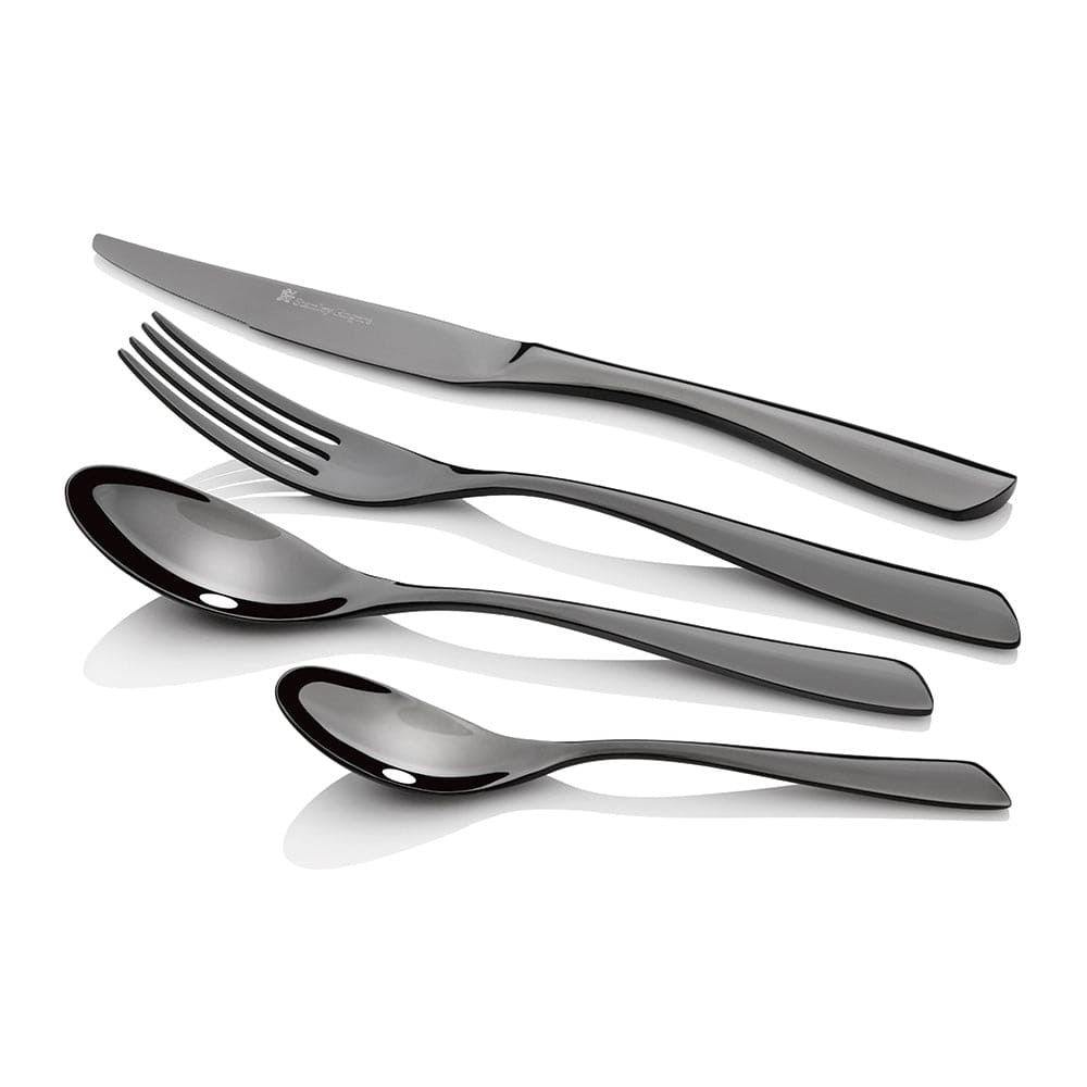 Stanley Rogers Soho Onyx 24 Piece Cutlery Set