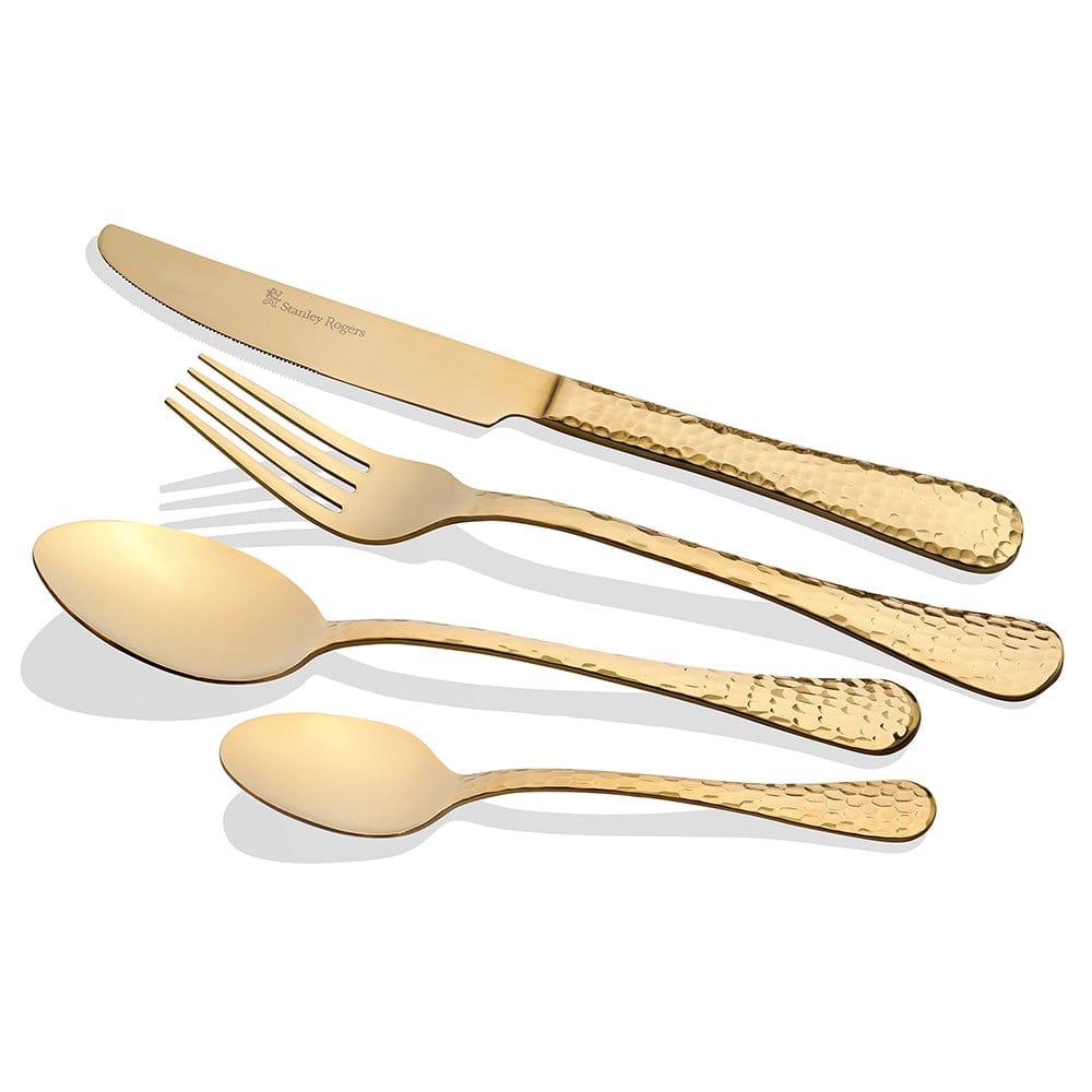 Stanley Rogers Bolero Gold 24 Piece Cutlery Set