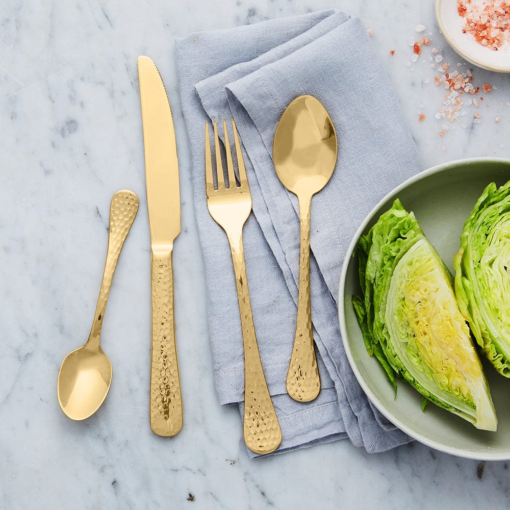 Stanley Rogers Bolero Gold 24 Piece Cutlery Set