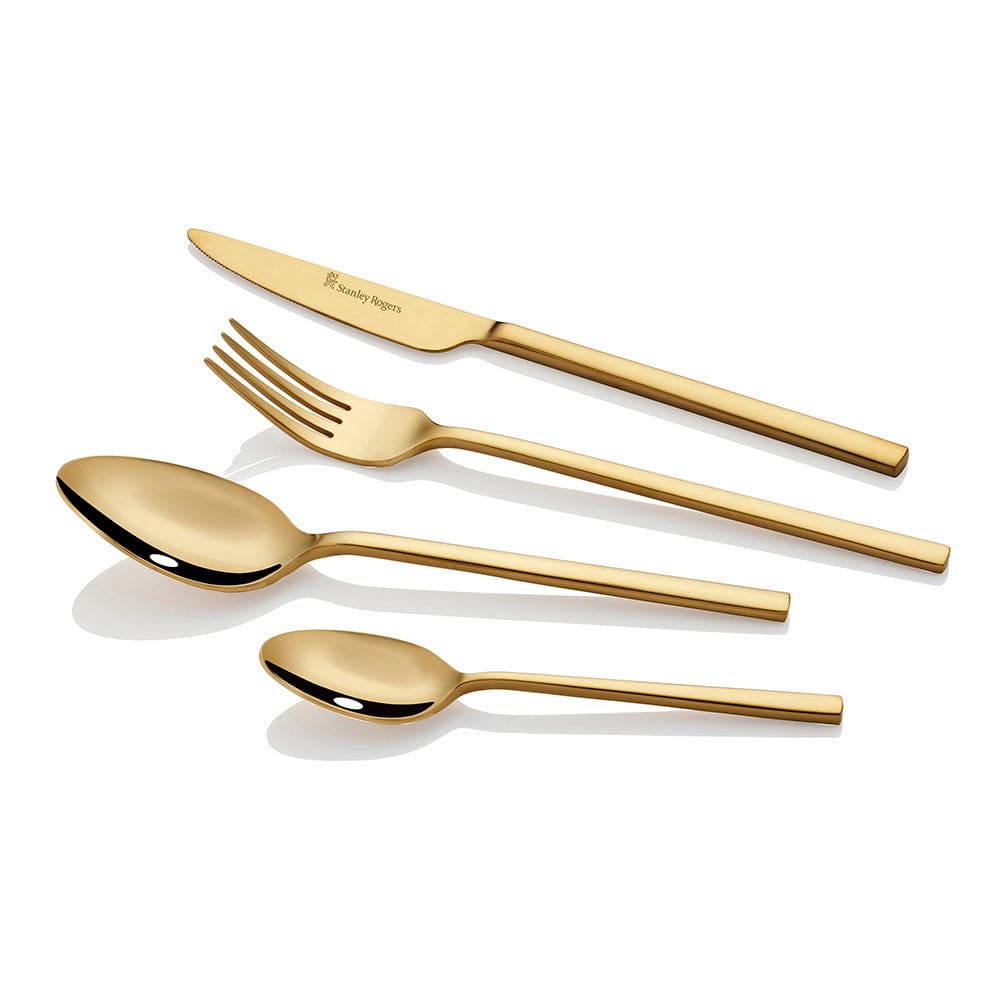 Stanley Rogers Hereford Gold 16 Piece Cutlery Set