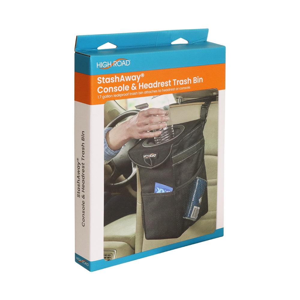 StashAway™ Console & Headrest Trash Bin