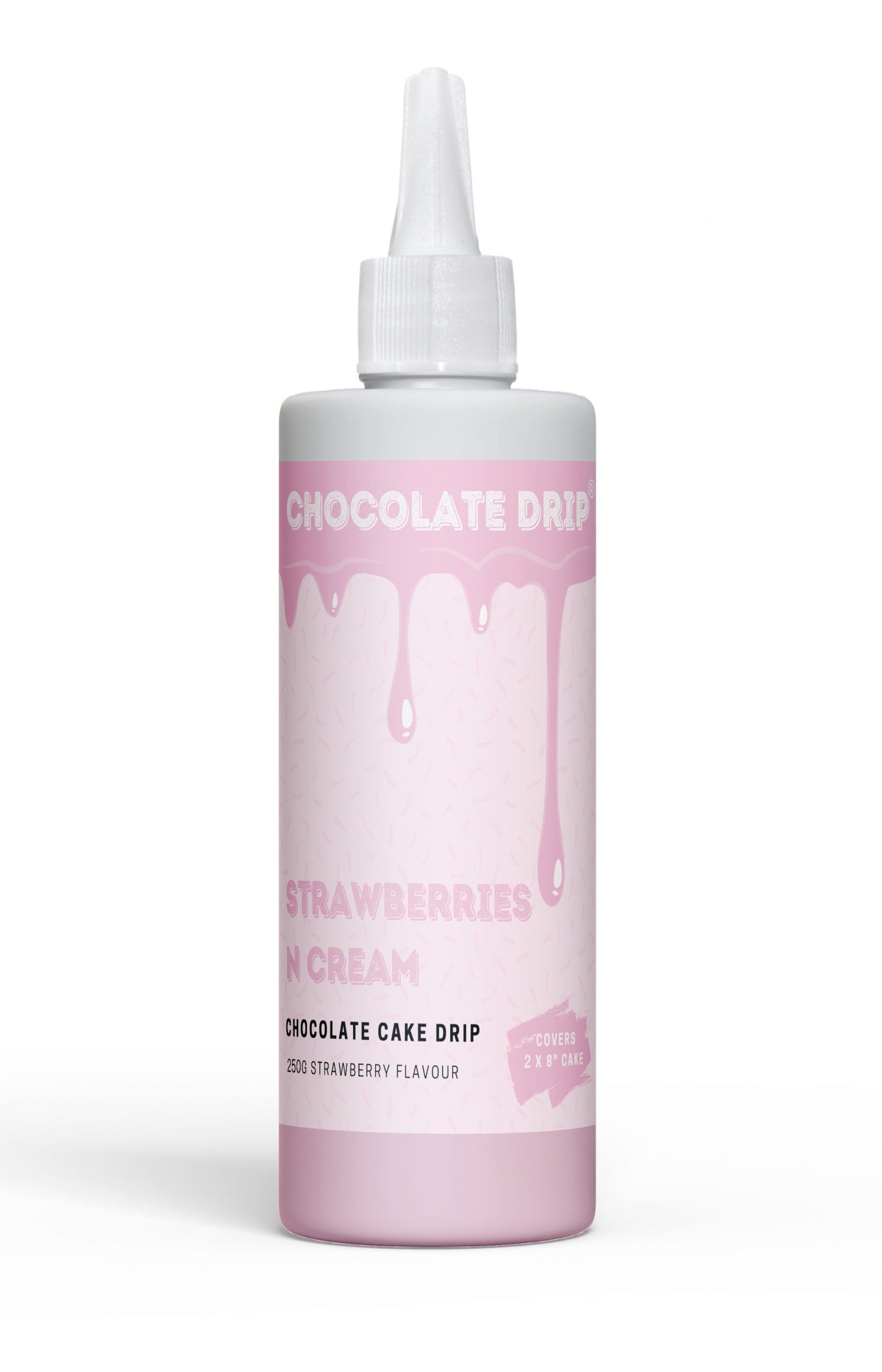 Chocolate Drip 250g Strawberries N Cream