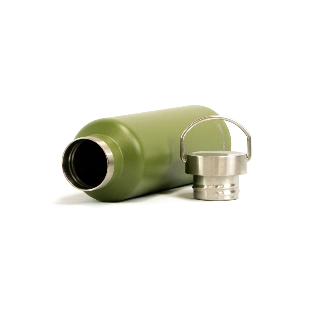 750ml Neoflam Go+ Tumbler Stainless Steel Double Walled and Vacuum Insulated green - 100% plastic free
