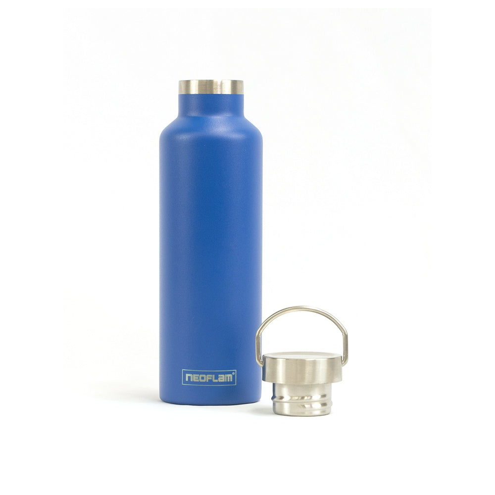 Neoflam Go+ Stainless Steel Insulated Drink Bottle 750ml Blue
