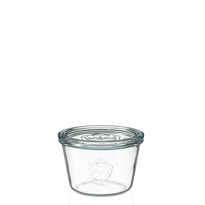 Weck Glass Jar with Lid 100x69mm (370ml)