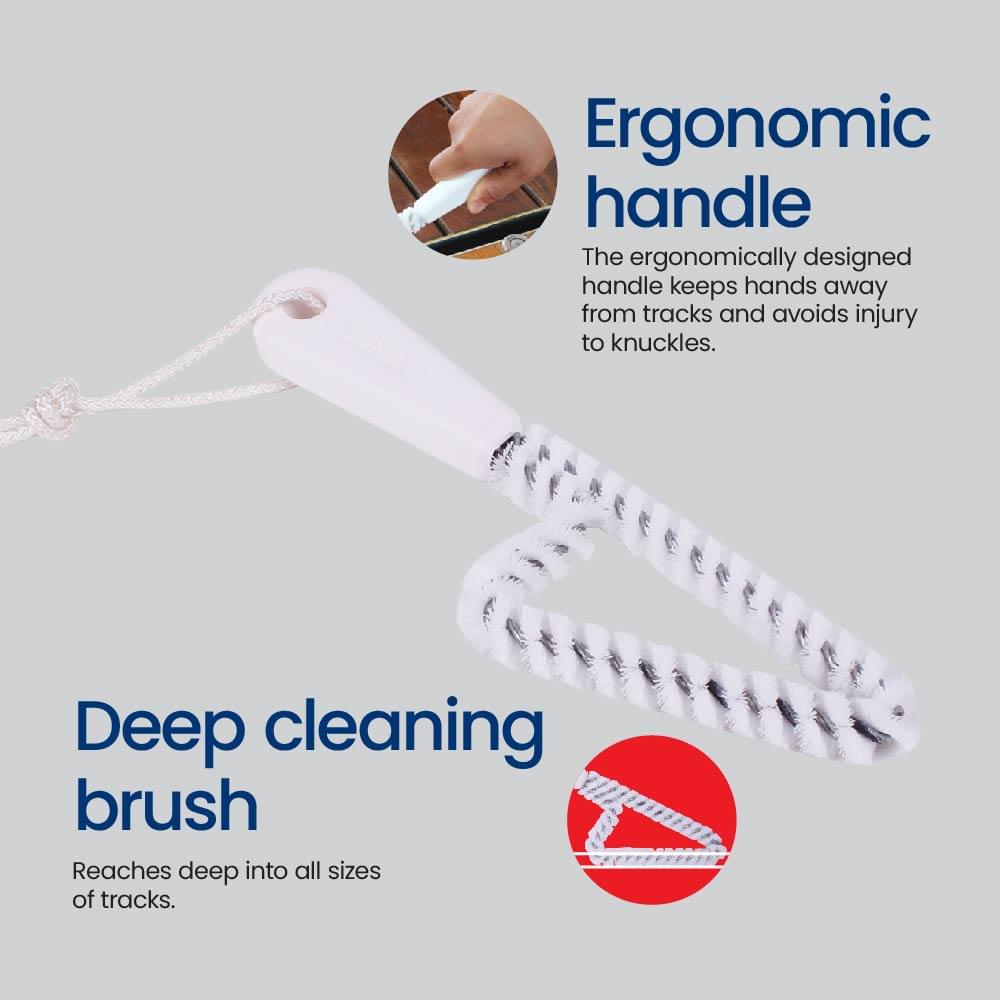 Super Sturdy Track Cleaning Brush