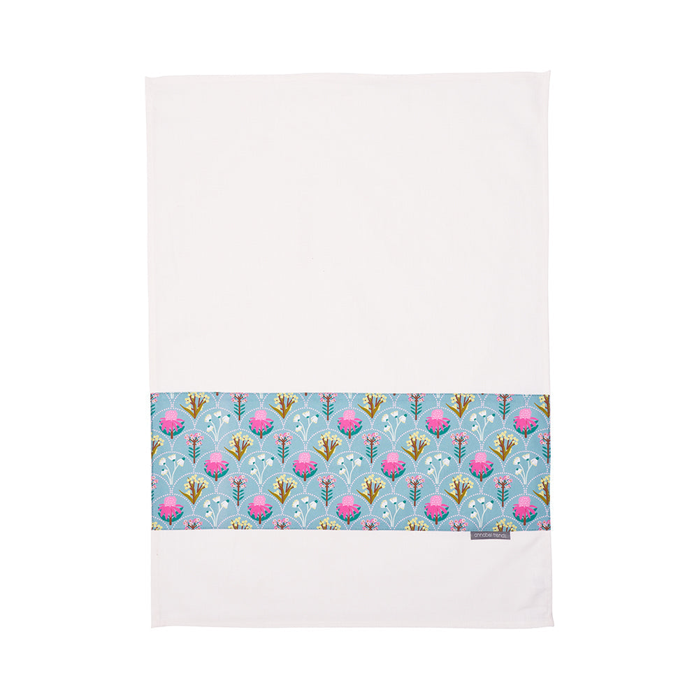 Annabel Trends Cotton Tea Towel Wildflower