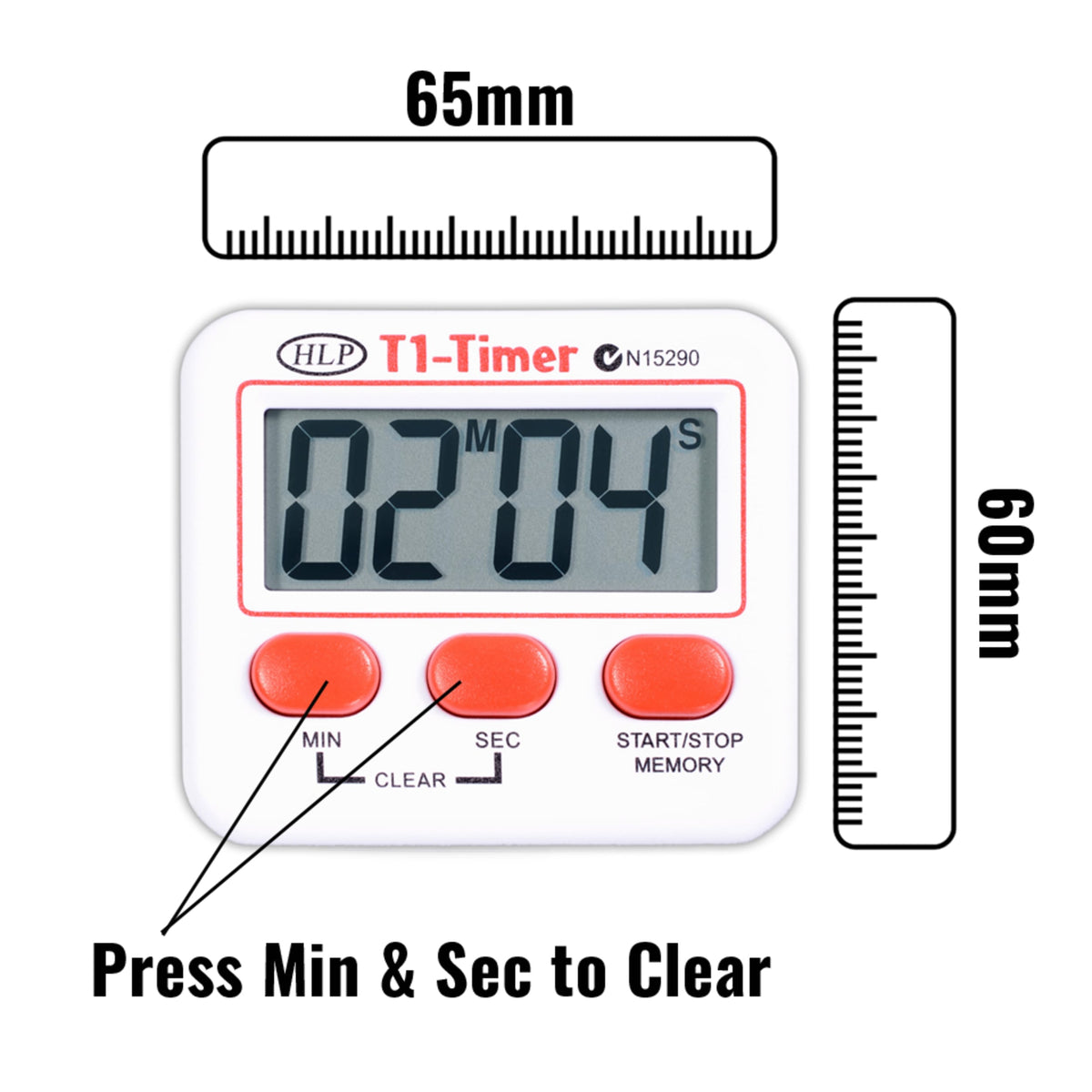 HLP T1 Timer Single Channel Digital Timer