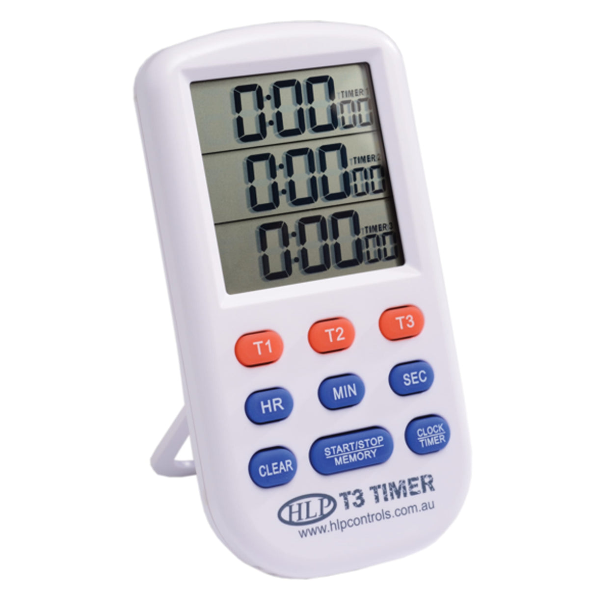 HLP T3 Timer 3 Channel Digital Timer with Clock