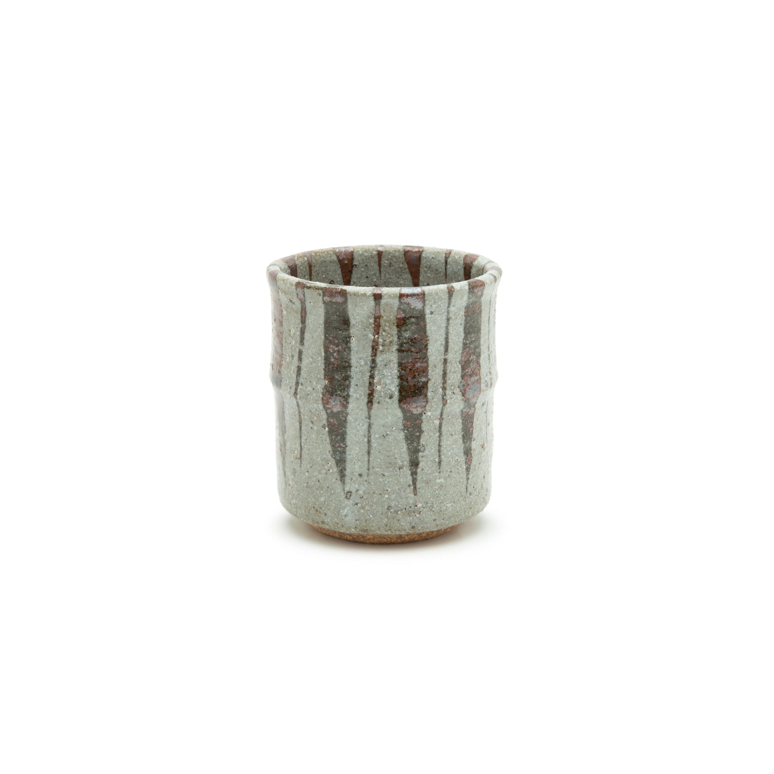 Zero Japan Grey & Brown Teacup 250ml