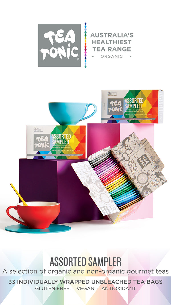 Tea Tonic Sampler Box - 33 Teabag Box