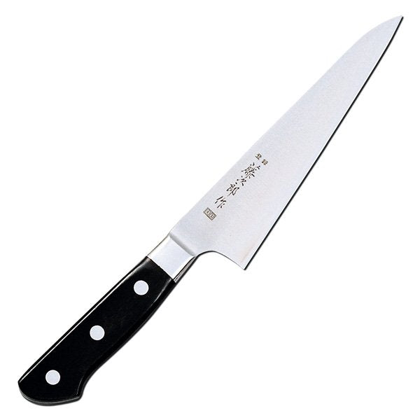 Tojiro DP 3-Layer Series Boning Knife, Single Edge Blade, Right Hand, 15cm