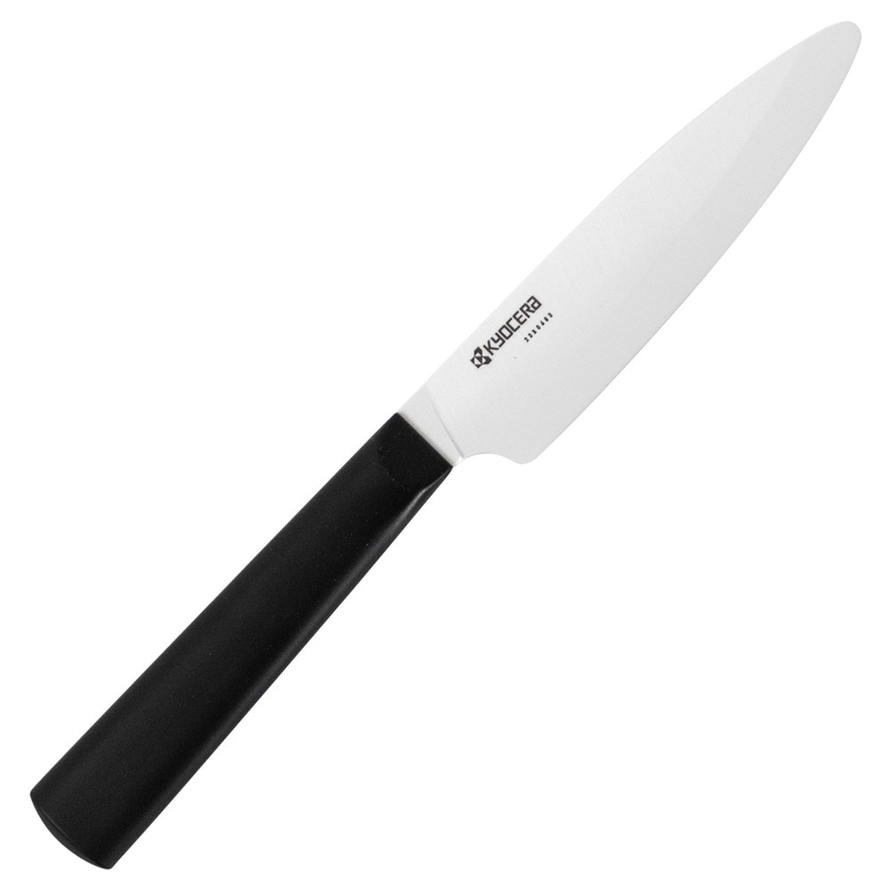 Kyocera INNOVATIONWHITE Ceramic Utility Knife - White Blade 11cm with Non-Slip Handle