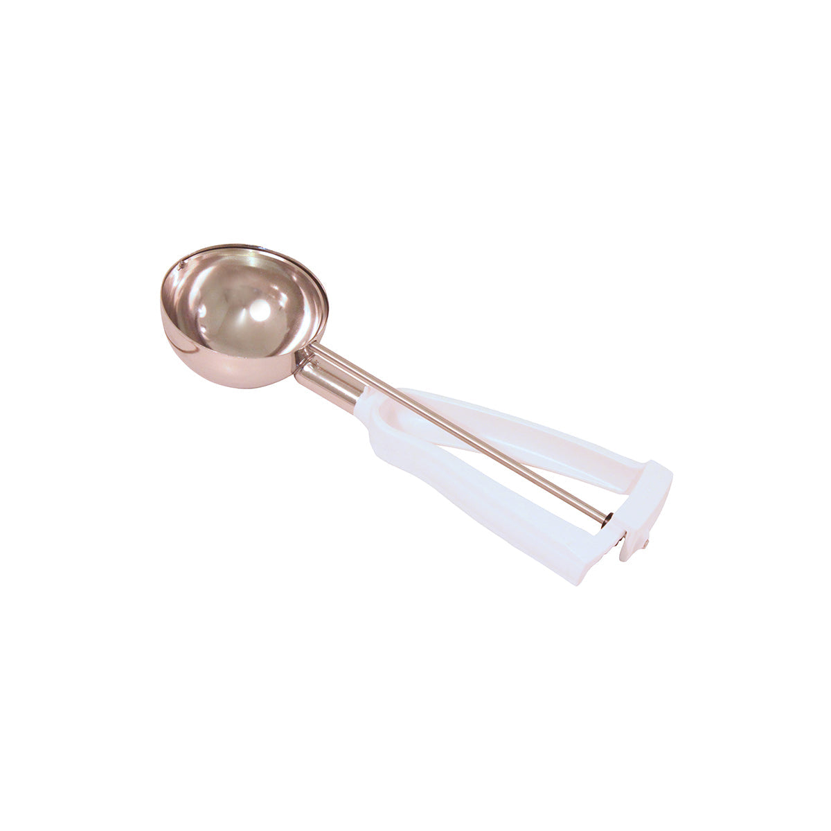 Bonzer Ice Cream Scoop White Handle No.6 80x260mm