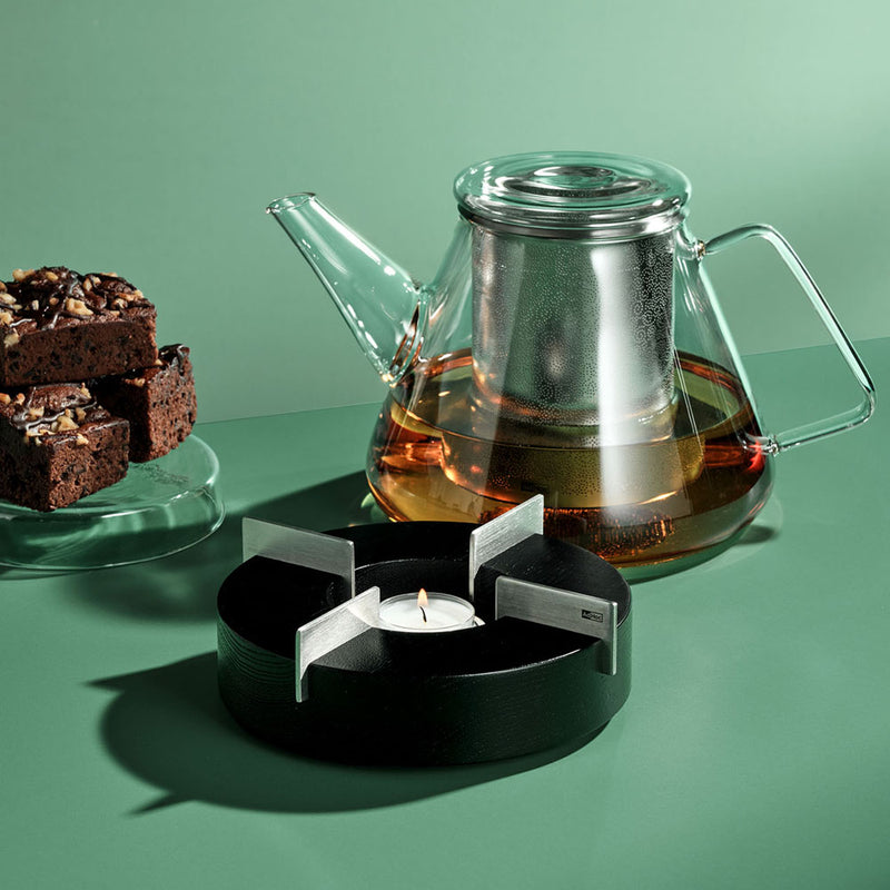 AdHoc Orient+ Glass Teapot 1.5L Grey
