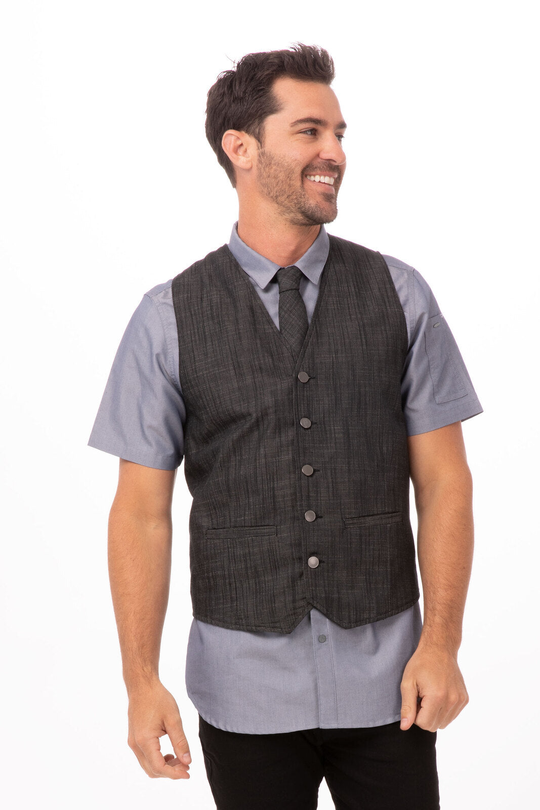 Chef Works Urban Neck Tie - Black