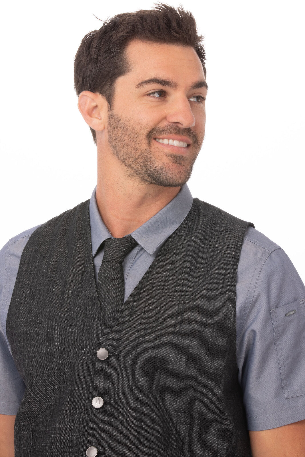 Chef Works Urban Neck Tie - Black