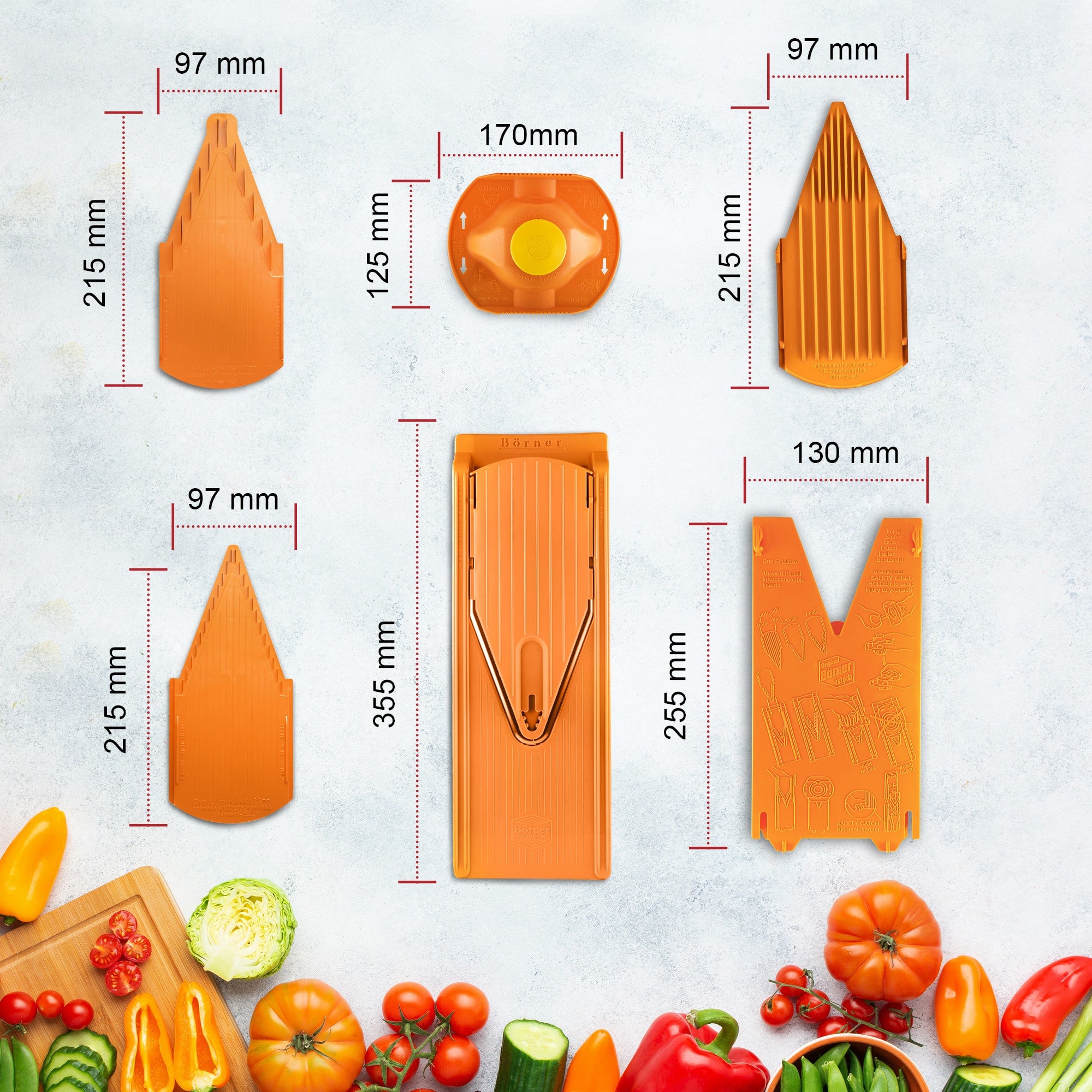 Börner V3 TrendLine Starter Set Orange