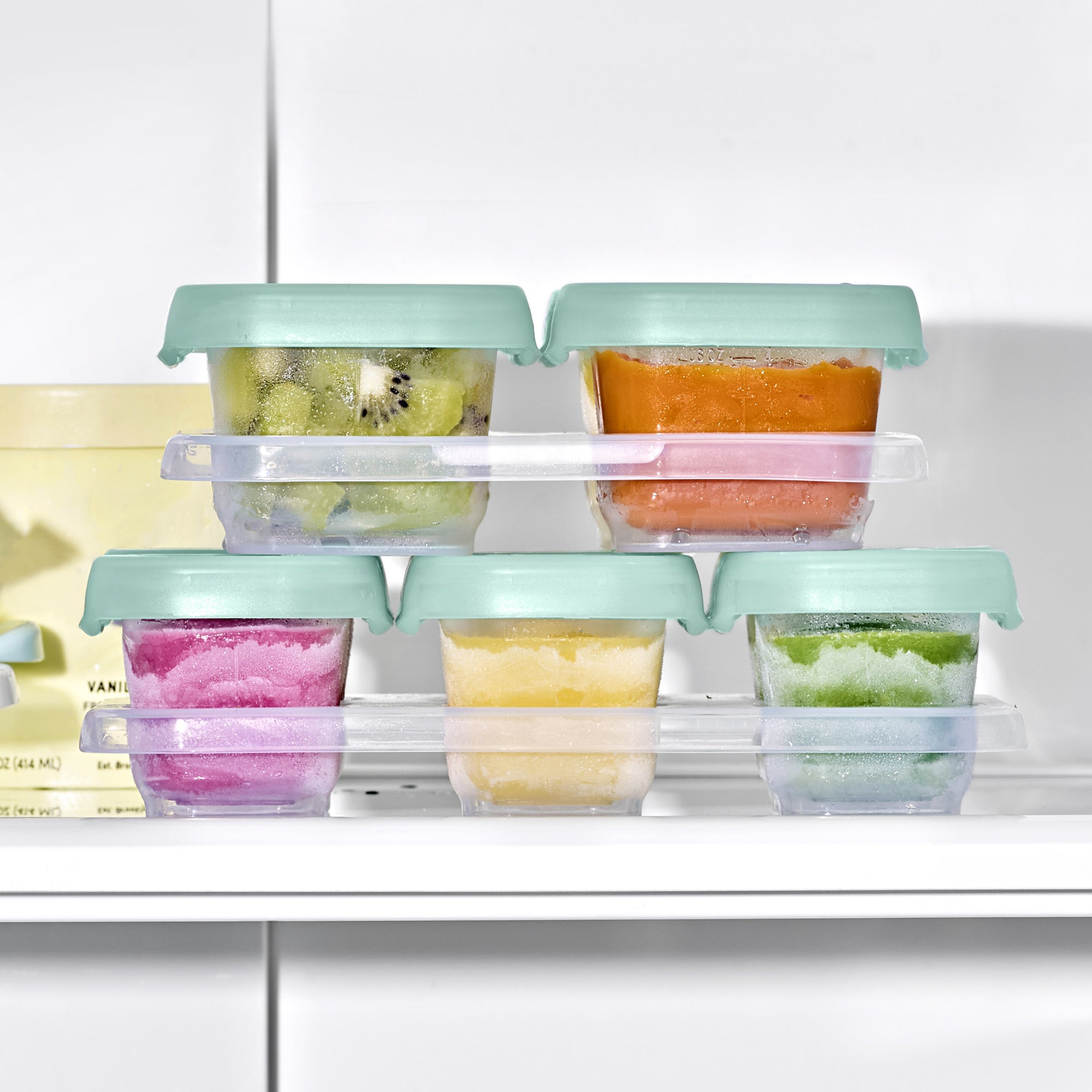 OXO Tot Baby Blocks Food Storage Containers 60ml (Opal)