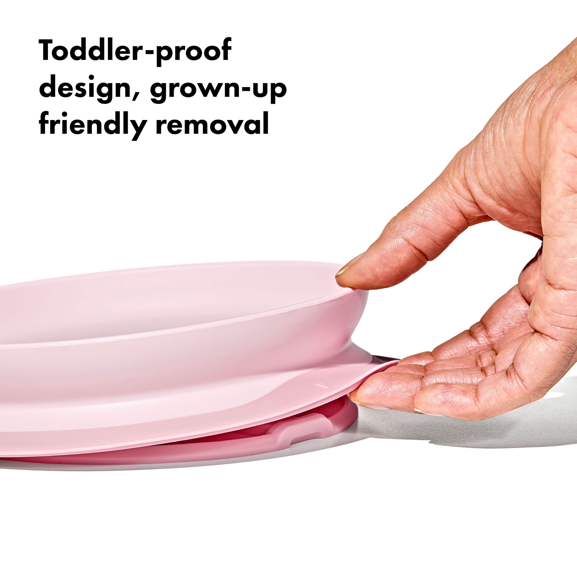OXO Tot Stick & Stay Suction Plate (Blossom)