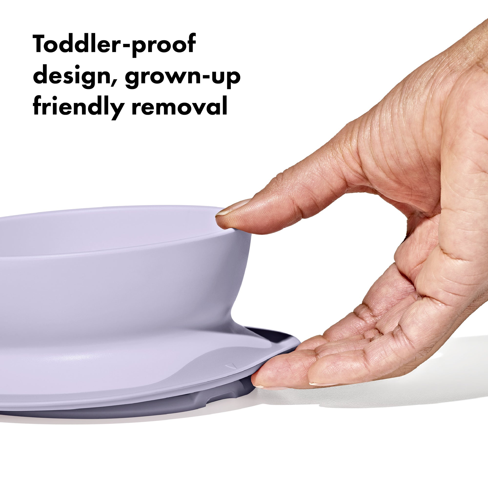 OXO Tot Stick & Stay Bowl (Lilac)