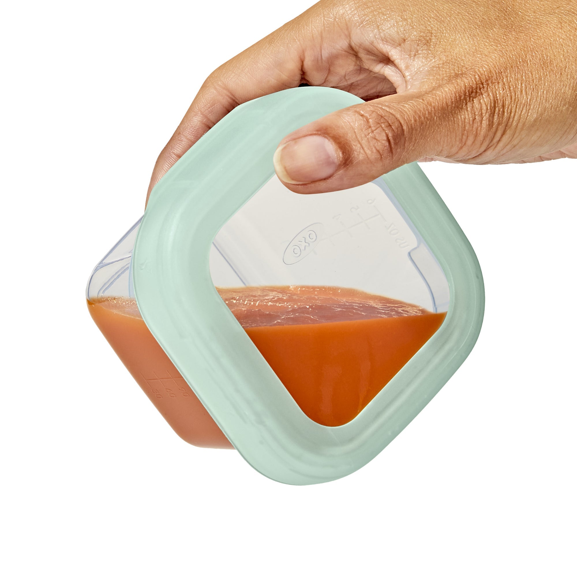 OXO Tot Baby Blocks Food Storage Containers 180ml (Opal)