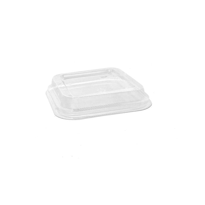 ecoware PET Lid for 7oz Sugarcane Tray (Carton of 1000)