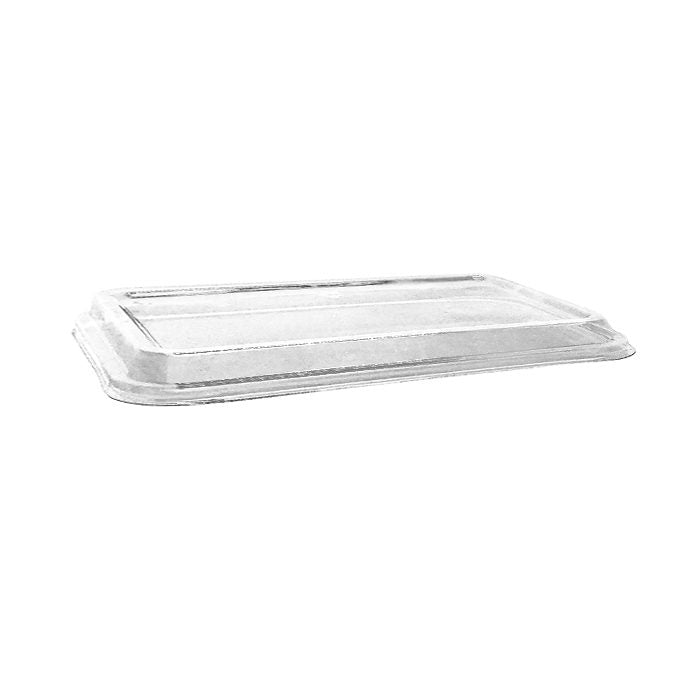 ecoware PET Lid for Sugarcane 18oz Tray (Carton of 500)