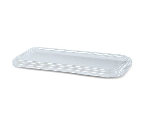 ecoware PET Lid Fits 2 & 3 Compartment Sugarcane Tray (Carton of 400)