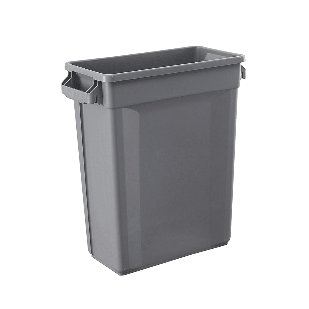 Trust Commercial Slim Bin 60L Light Grey (1211LGY)