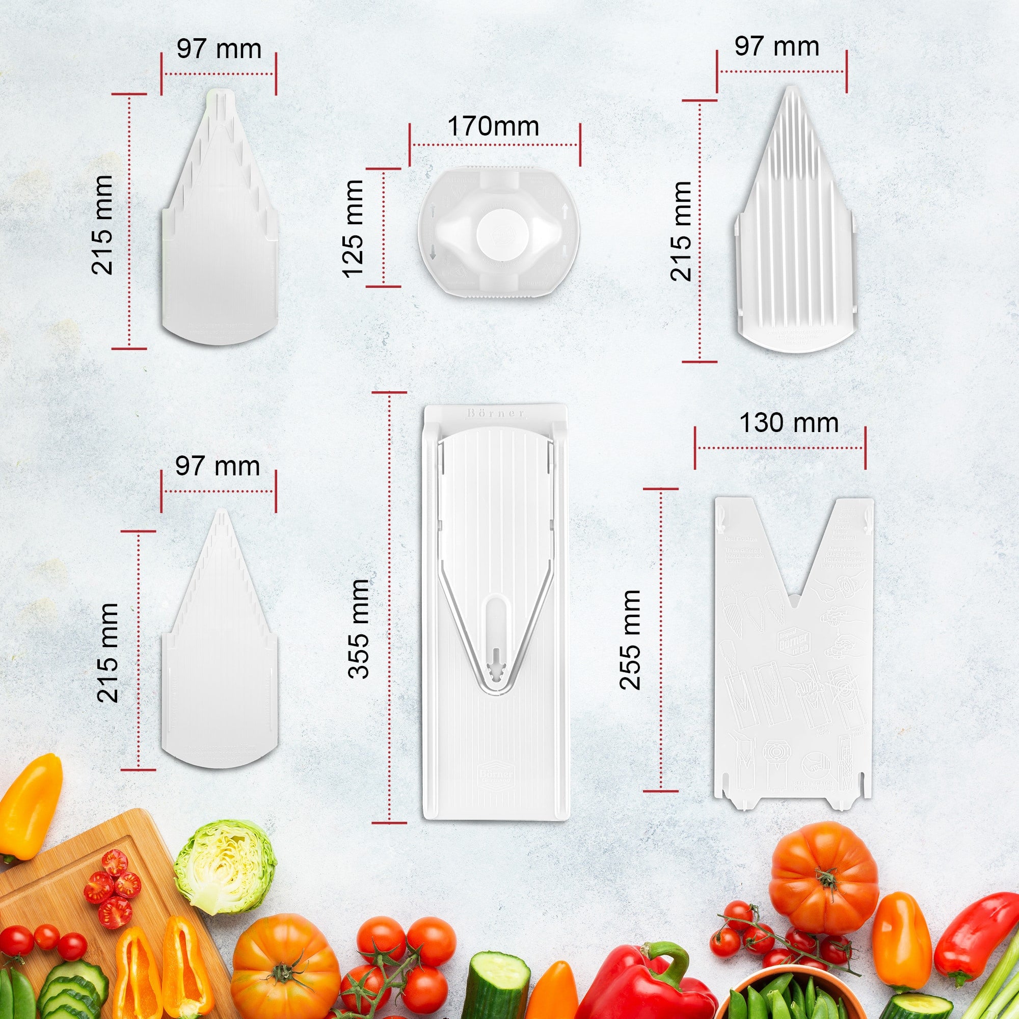 Börner V3 TrendLine Starter Set White
