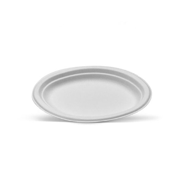 ecoware Sugarcane Oval Plate Small (Carton of 500)